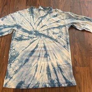 Small Ivory Ella tie dye long sleeve shirt